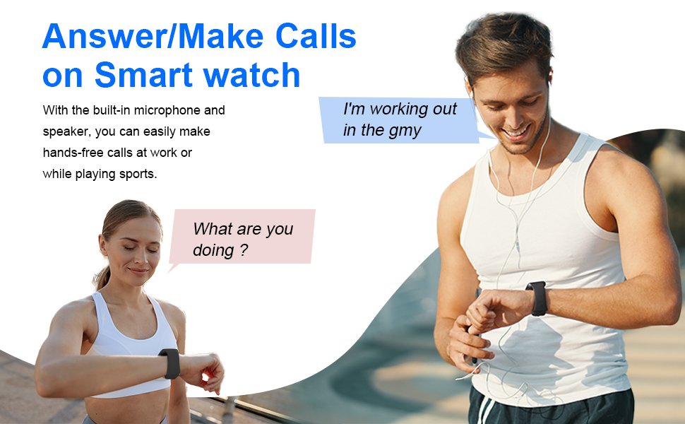 smart watch with text and call