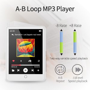 mini music player for kids 9-12 touch screen mp3 player for seniors itunes digital audio player