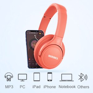 over ear bluetooth headphones Wireless Headphones with Microphone