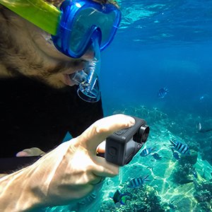 Underwater camera waterproof with housing