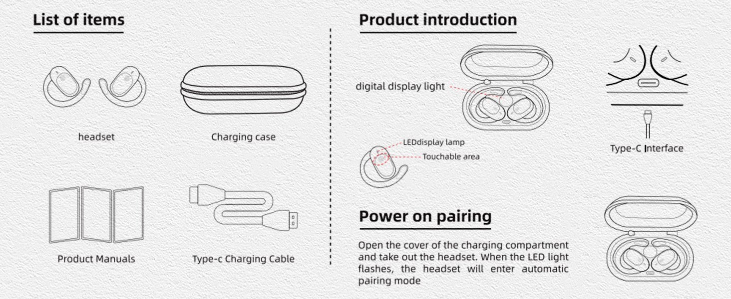 earbuds wireless earbuds lightweight headphones