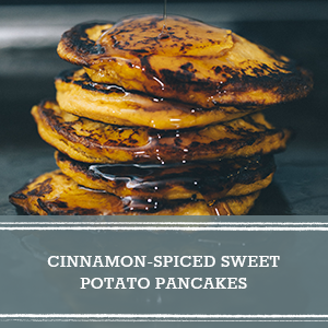 Sweet potato pancakes