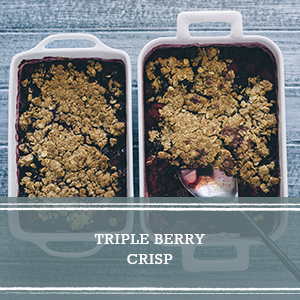 Triple Berry Crisp