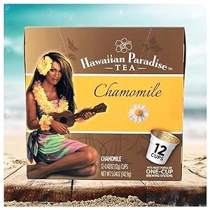 Box of Chamomile Tea single serve cups