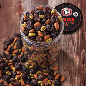 Chukar Cherries Triple Cherry Nut Fruit & Nut Mix Big Jar