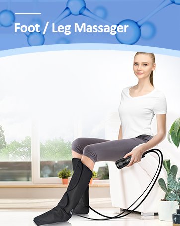 Leg Massager with Air Compression for Circulation