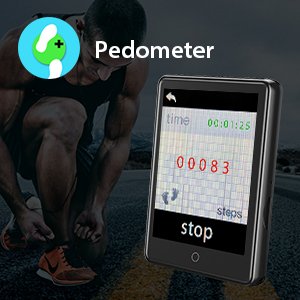 Sport pedometer MP3 player