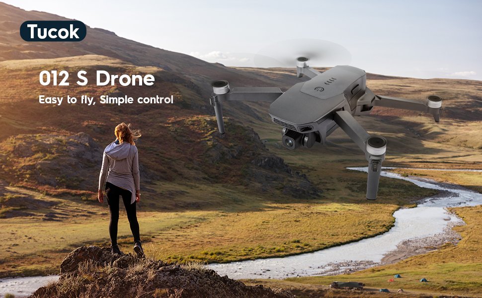 012S drones with 4K camera for adults