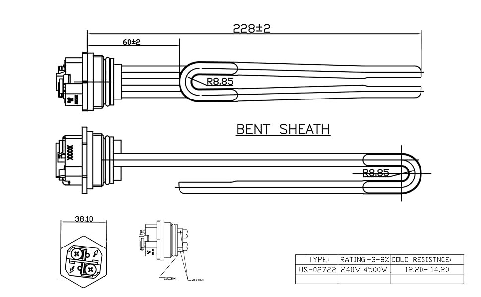 hot water heater element