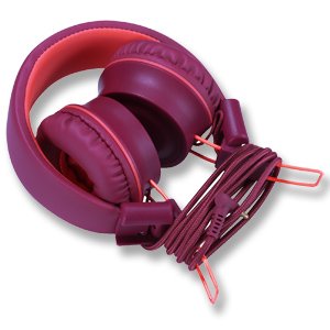 noot products k33 plum kids headphones