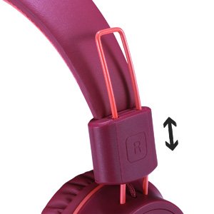 noot products k33 plum kids headphones