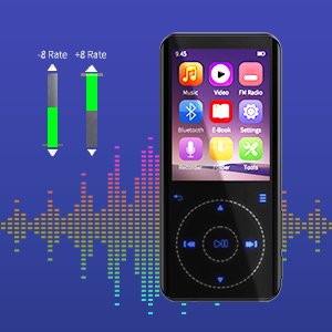 digital music player for kids OTG mp3 player with fm radio large memory mp3 player with HD speaker