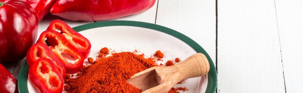 Sweet paprika is a ground spice made from sweet peppers