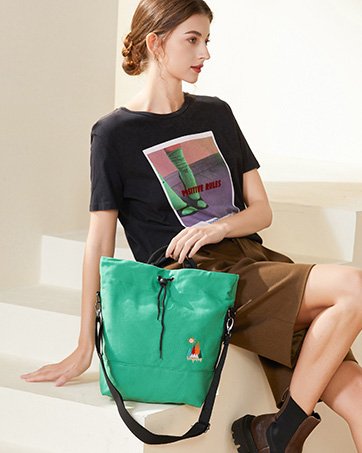 green crossbody bag for women tote