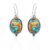 Veracity Jewelry Oyster Copper Turquoise Earrings